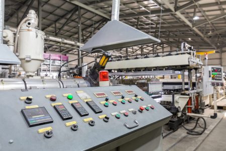 Polycarbonate production line control panel Polycarbonate production line control panel